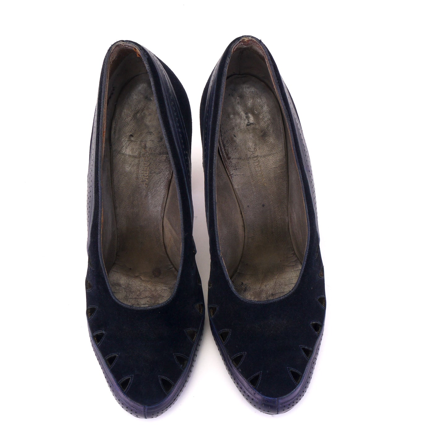 Late 30s or early 40s Navy Pumps By Adderley UK 4