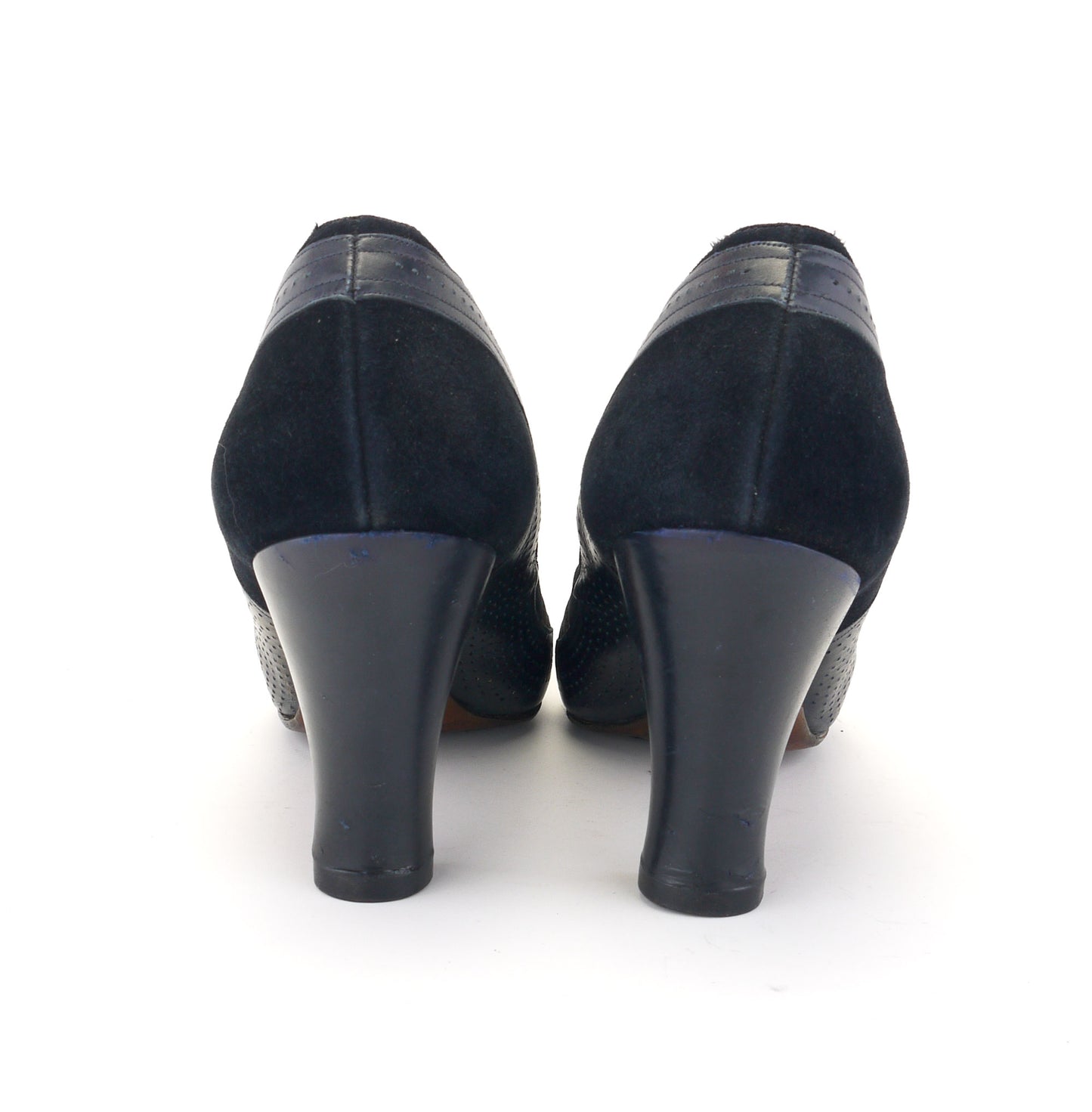 Late 30s or early 40s Navy Pumps By Adderley UK 4