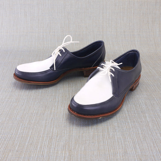 1950s/60s Navy & White Casual Shoes by Lillywhites UK 5