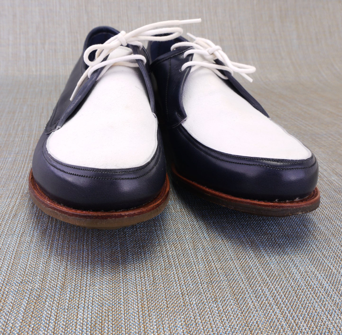 1950s/60s Navy & White Casual Shoes by Lillywhites UK 5