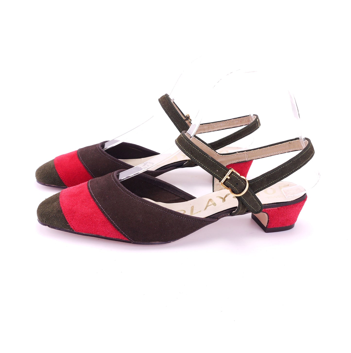 1960s Three Colour MOD Slingbacks by Playshoe UK 5