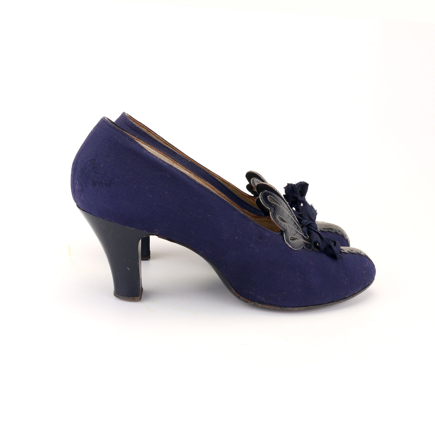 Navy 1930s Shoes by Russell & Bromley UK 6