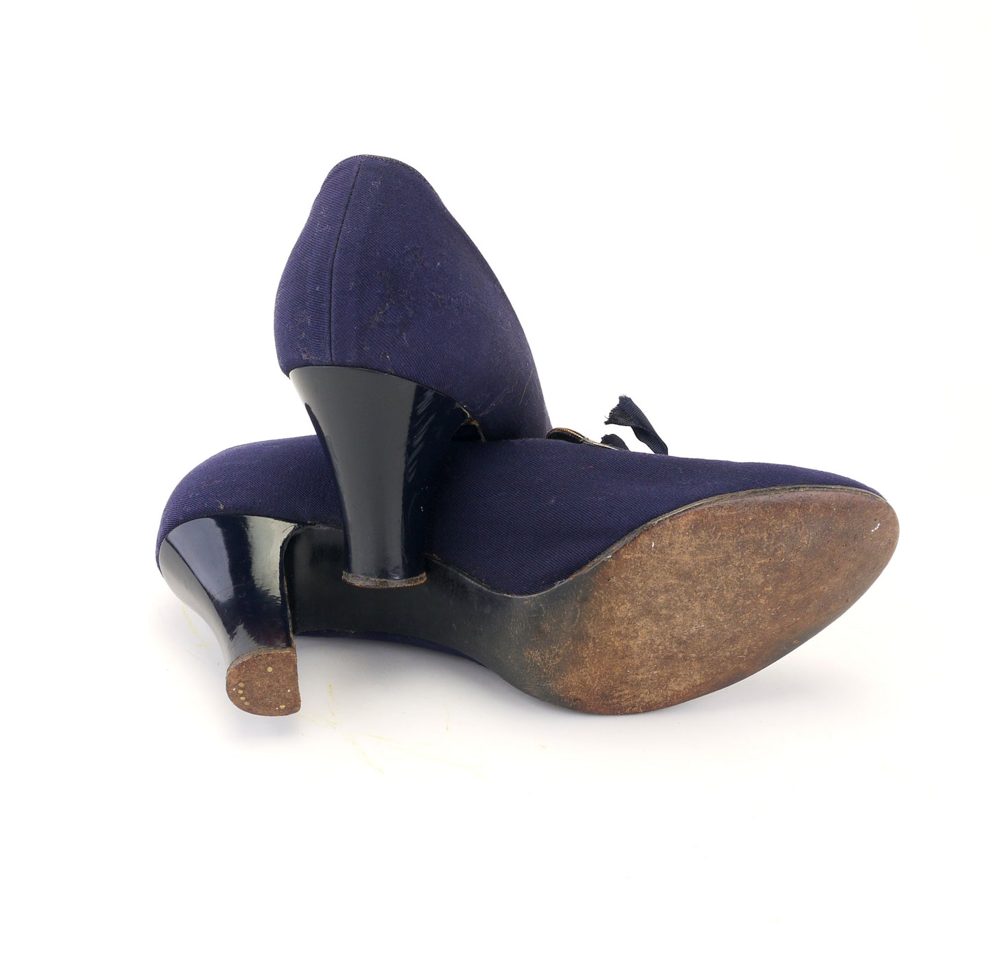 Navy 1930s Shoes by Russell & Bromley UK 6