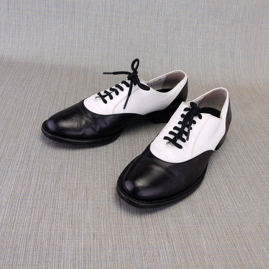 Black & White Oxfords Ferragamo for Yohji Yamamoto UK 3.5
