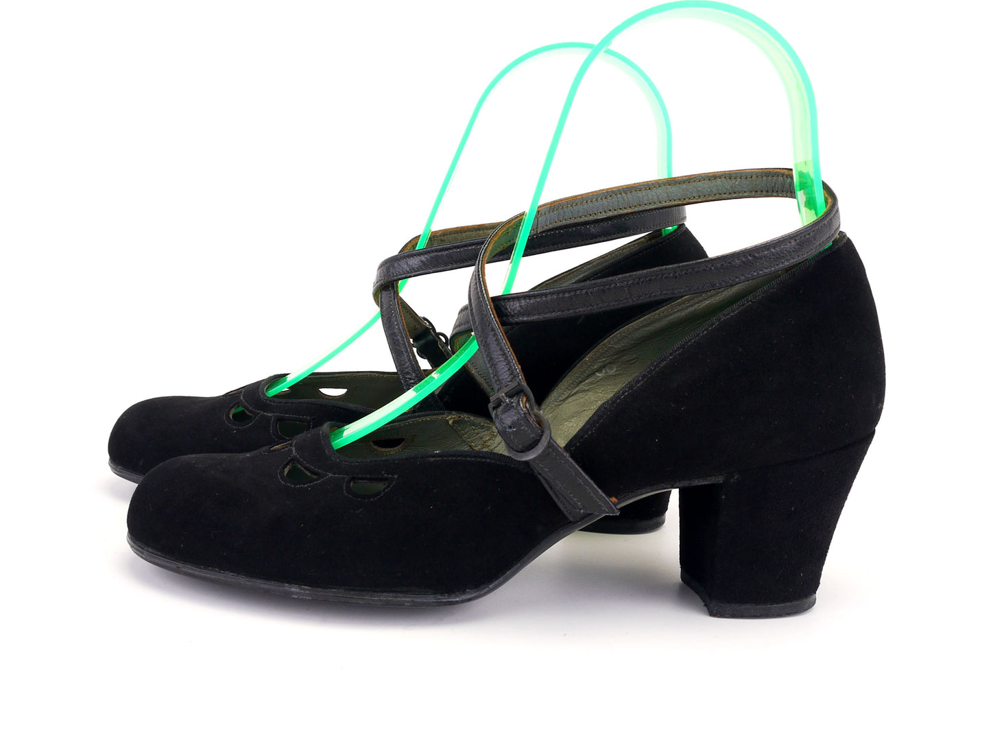 1940s CC41 Airborne Pumps with Fancy Strap UK 3