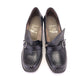 1950s Deadstock Black Perforated Shoes by Clarks UK 5.5