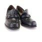 1950s Deadstock Black Perforated Shoes by Clarks UK 5.5