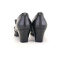 1950s Deadstock Black Perforated Shoes by Clarks UK 5.5