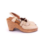 1940s Cork Platform Sandals by Gani UK 5