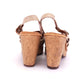 1940s Cork Platform Sandals by Gani UK 5