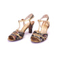 Rare 1930s Ansonia De Luxe Evening Sandals UK 4