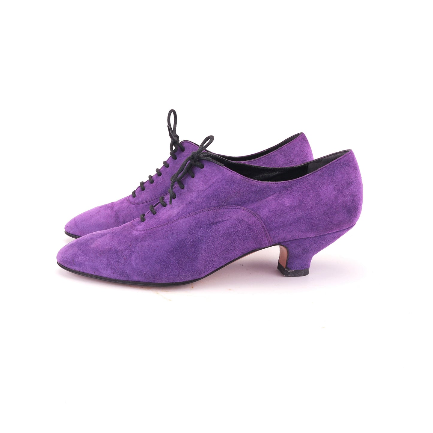 1980s Armando Pollini Light Purple Oxfords UK 7