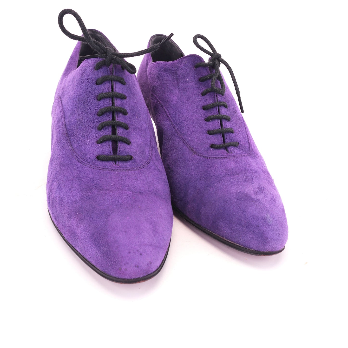 1980s Armando Pollini Light Purple Oxfords UK 7