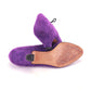 1980s Armando Pollini Light Purple Oxfords UK 7
