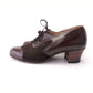 Babers 1940s Brown Spectator Derbies UK 5