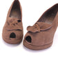 Bally 1940s Taupe Platform Pumps UK 4.5