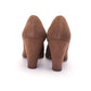 Bally 1940s Taupe Platform Pumps UK 4.5