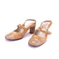1960s MOD Beige Slingbacks by Bally UK 3.5