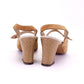 1960s MOD Beige Slingbacks by Bally UK 3.5