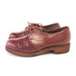 Rare 1930s Bally Crepe Sole Platform Derbies Uk 5.5