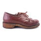 Rare 1930s Bally Crepe Sole Platform Derbies Uk 5.5