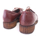 Rare 1930s Bally Crepe Sole Platform Derbies Uk 5.5