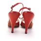 1950s Tomato Red Sandals by Bally UK 4