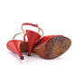 1950s Tomato Red Sandals by Bally UK 4