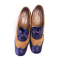 1970s Bally for Jaeger Two Tone Oxfords UK 5