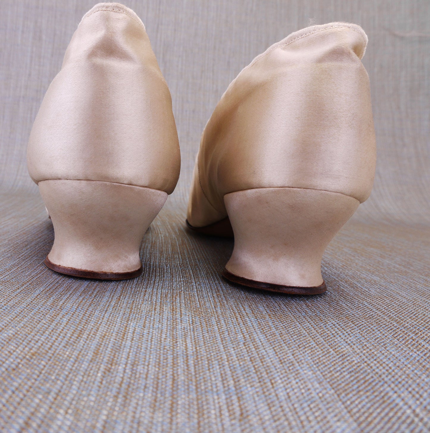 Victorian Edwardian Wedding Silk Shoes by Darré