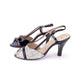 1950s Deadstock Black & White Sandals by Bective UK 4.5