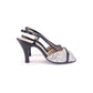 1950s Deadstock Black & White Sandals by Bective UK 4.5