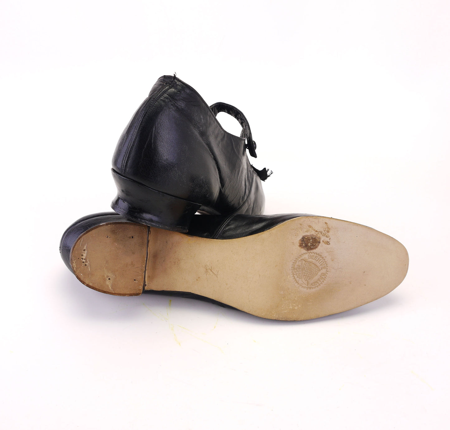Unworn Edwardian Black Mary Janes with Bow by Beehive UK 7