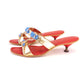 1960s Oriental Style Beaded Poolside Mules UK 2