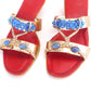 1960s Oriental Style Beaded Poolside Mules UK 2