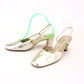 1960s Pale Gold Slingbacks for Bruno Magli UK 6