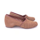 Brevitt Bouncers 1940s Suede Pumps UK 4