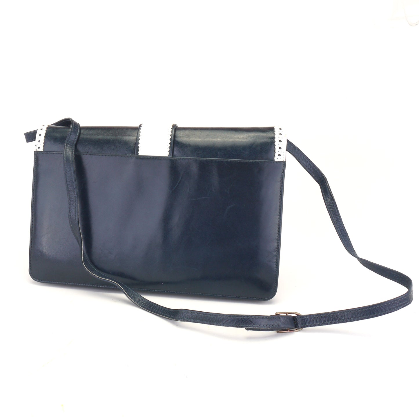 Bruce Oldfield 1980s Spectator Pumps & Bag UK 5