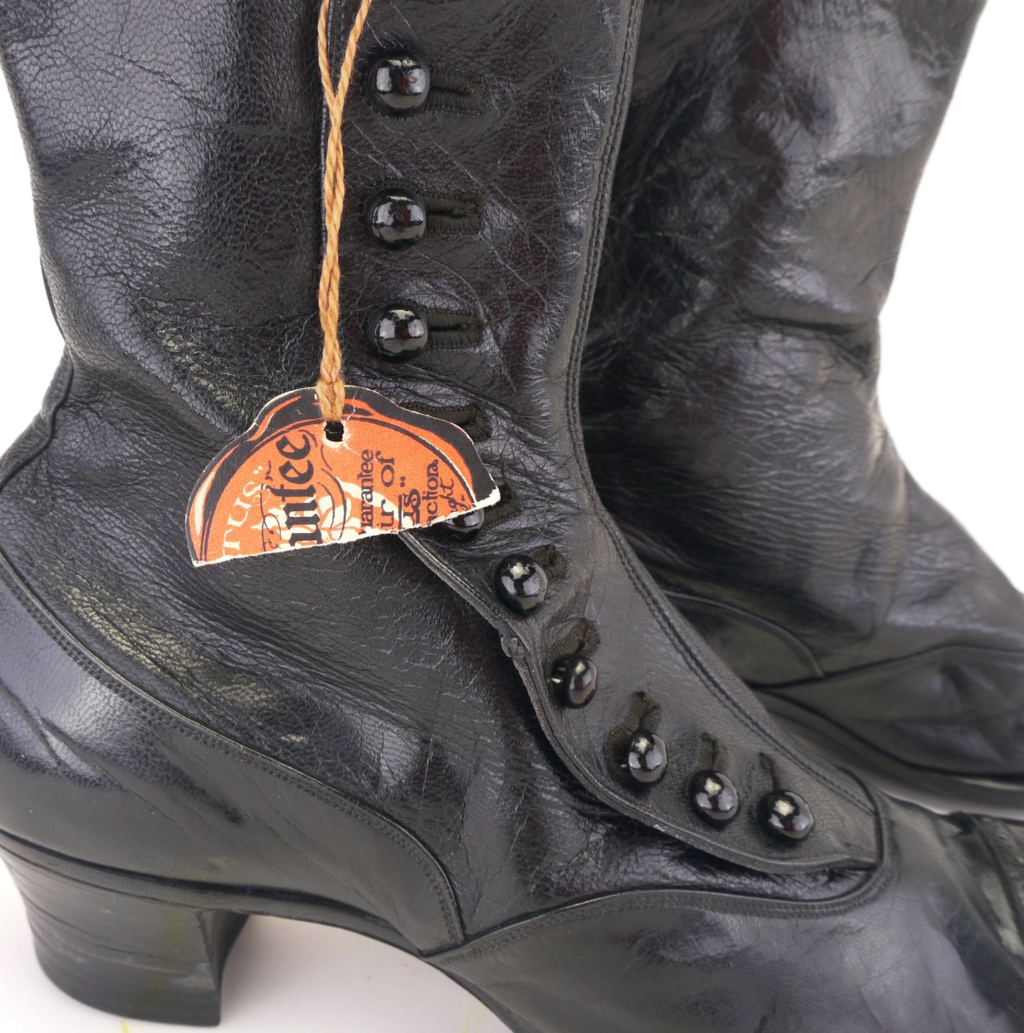 Edwardian Deadstock Button Boots by Cactus UK 4