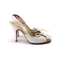 1950s Roger Vivier for Christian Dior Grey Sandals UK 3