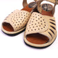 1970s Unworn Chelsea Girl Cork Wedge Sandals UK 3