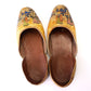 1930s Chinese Leather Souvenir Slippers UK 5