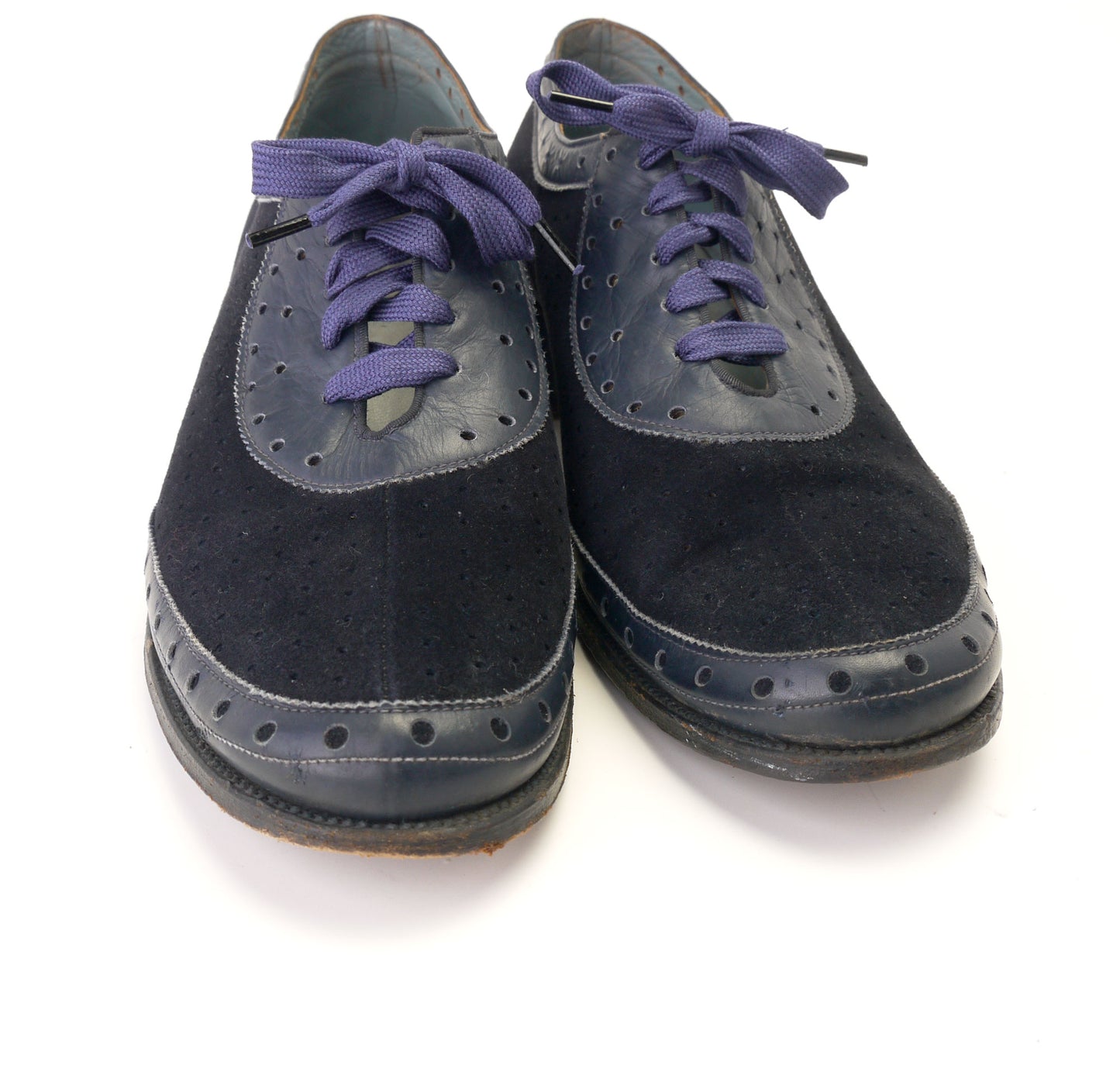 1940s Church's Navy Ghillies CC41 Walking Shoes UK 5