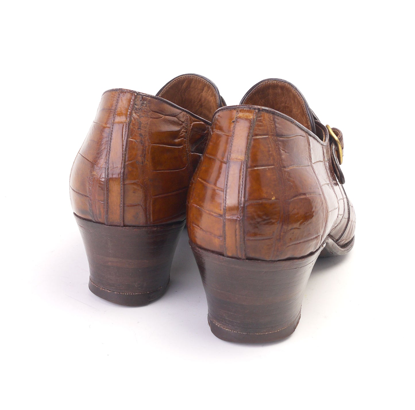 Superb 30s 40s 50s Ladies Monk Shoes by Church's UK 7