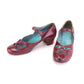1950s Church's Wine Mary Janes UK 7.5
