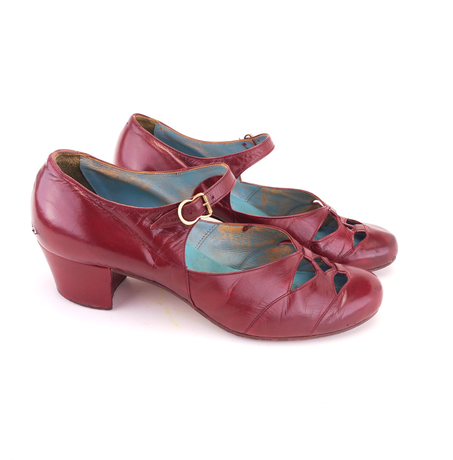 1950s Church's Wine Mary Janes UK 7.5