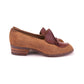 1940s Brown Suede & Leather Slip Ons by CK UK 3