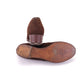 Deadstock 1940s Brown Suede Wedges CC41 UK 1.5