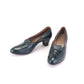 Clarks Bottle Green 1950s Pumps UK 8