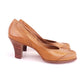 1950s Tan Pumps by Clarks Country Club UK 5